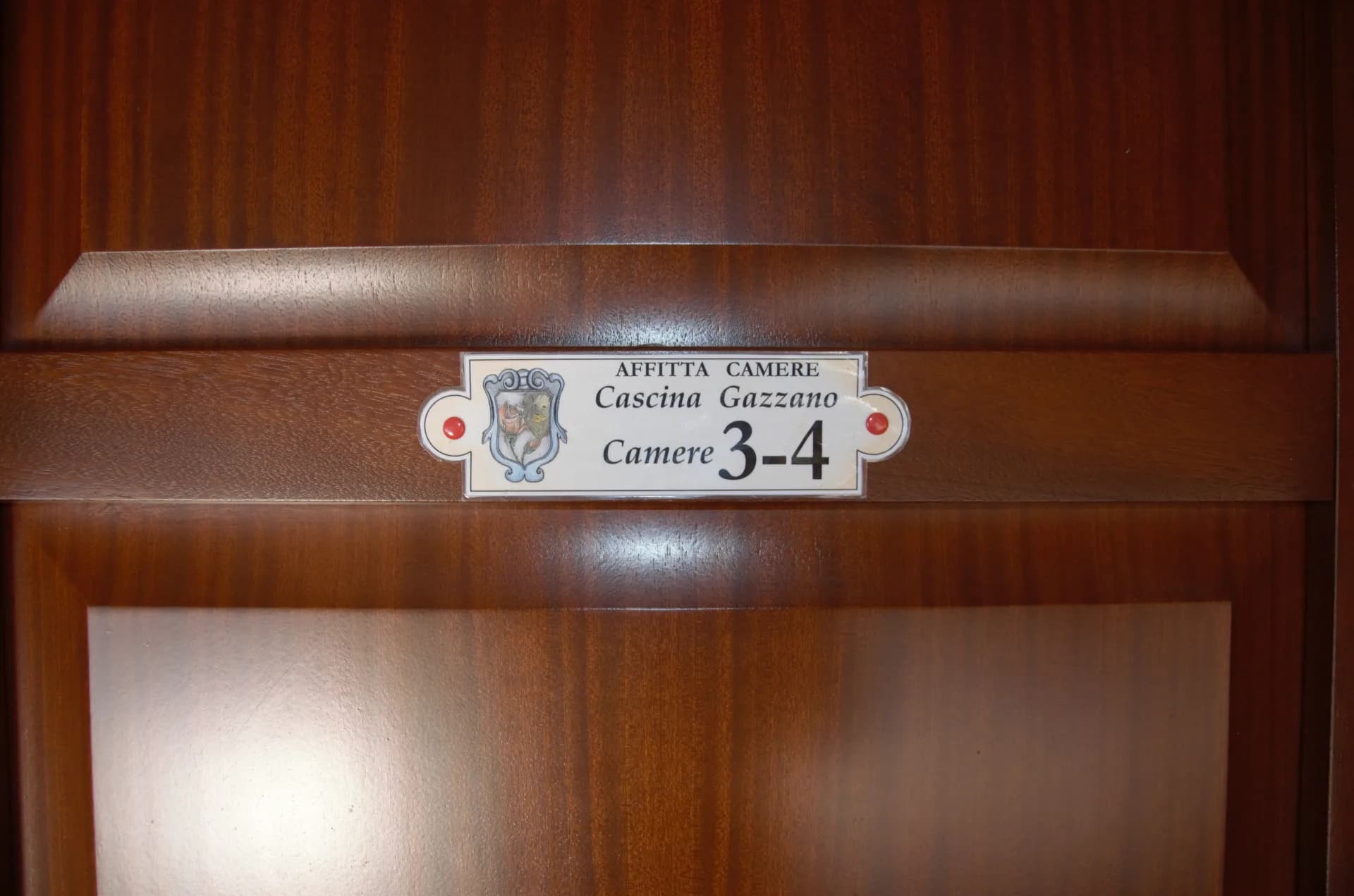 Camera 4 Doppia - 2 letti, max 2 ospiti - Cascina Gazzano Mondovì