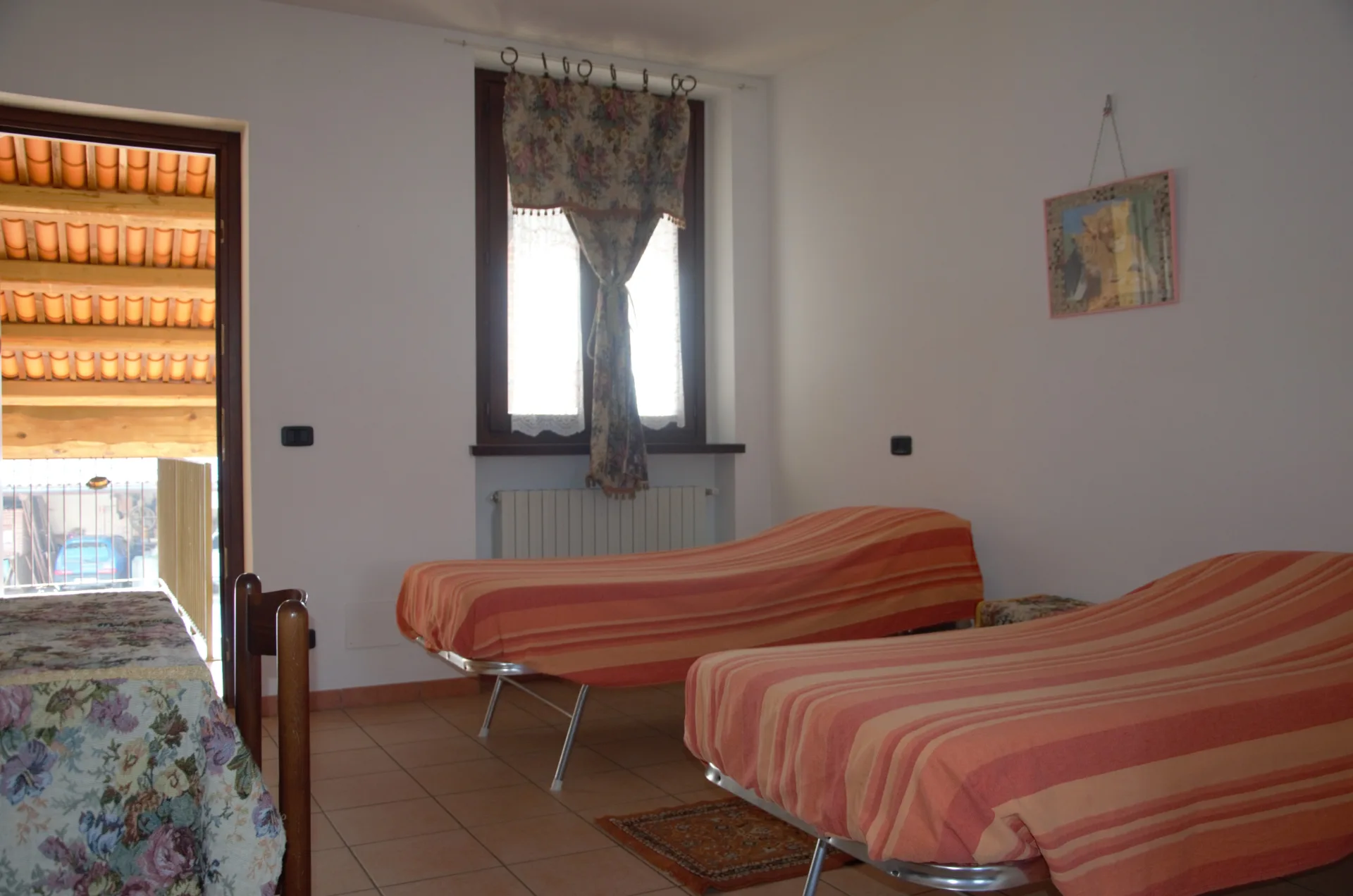 Camera Tripla A - 3 letti, max 3 ospiti - Cascina Gazzano Mondovì